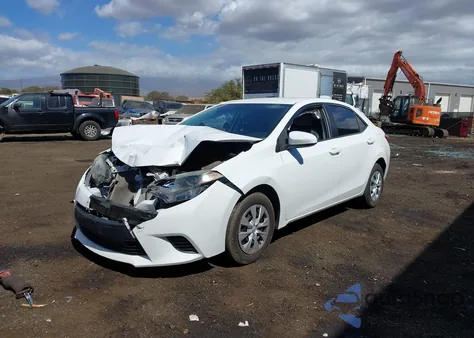 2016 Toyota Corolla L из США, поврежденный, VIN 2T1BURHEXGC686453